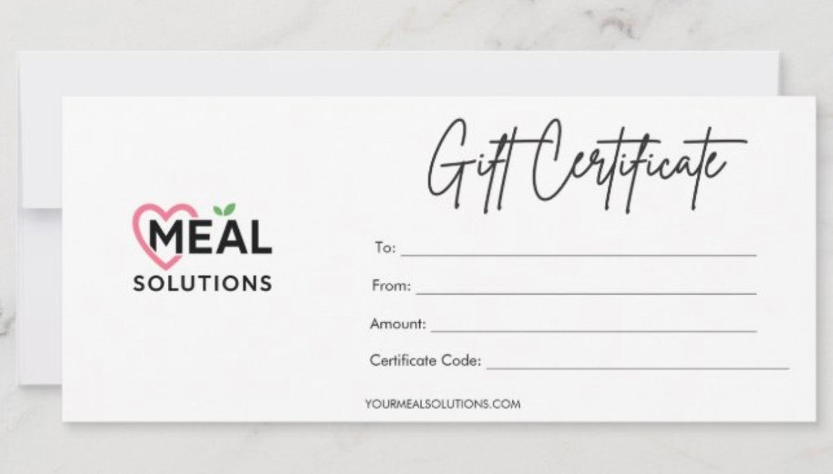 Meal Solutions Gift Card