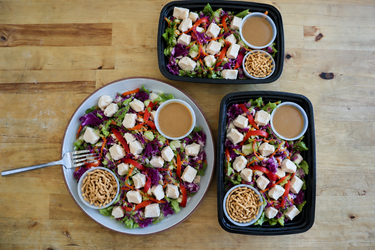 Asian Chopped Chicken Salad