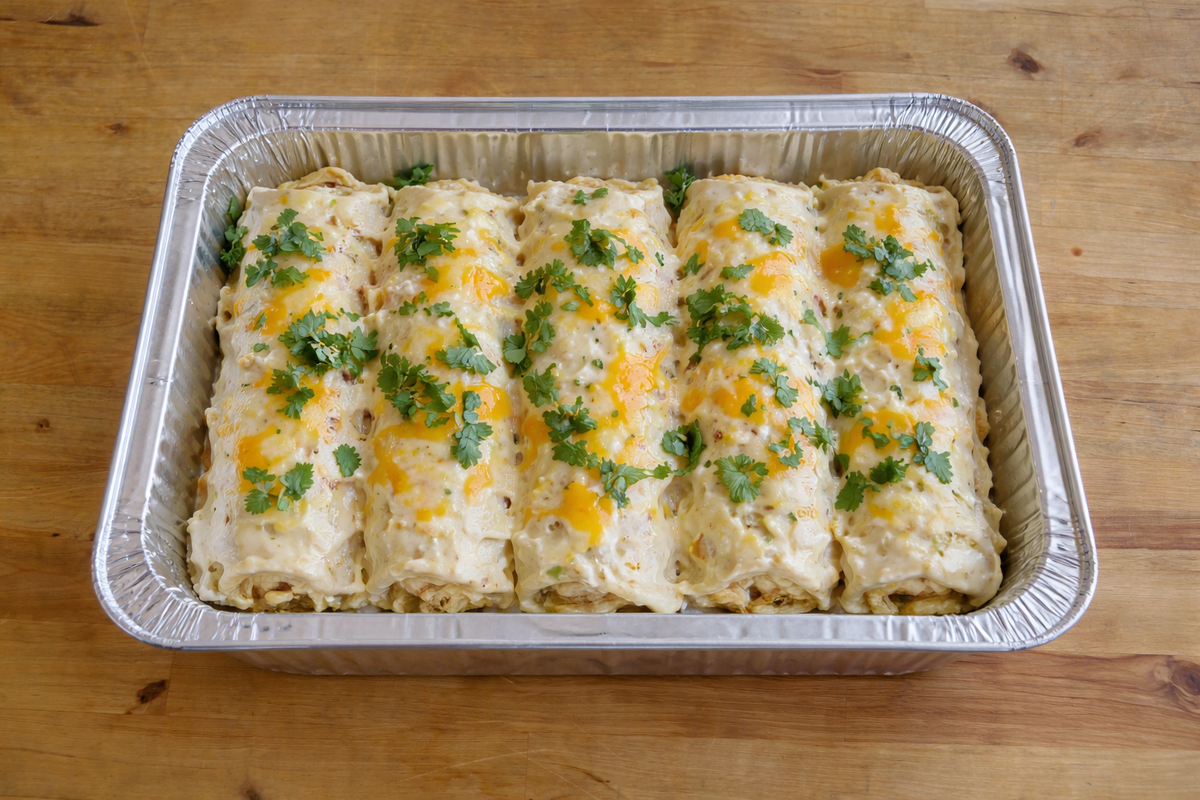 Creamy Chicken Enchiladas- Family Size