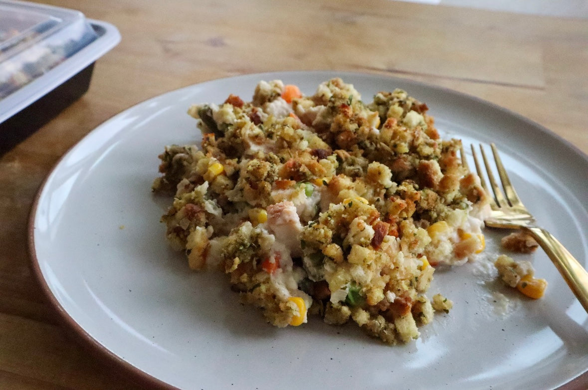 Chicken & Stuffing Bake