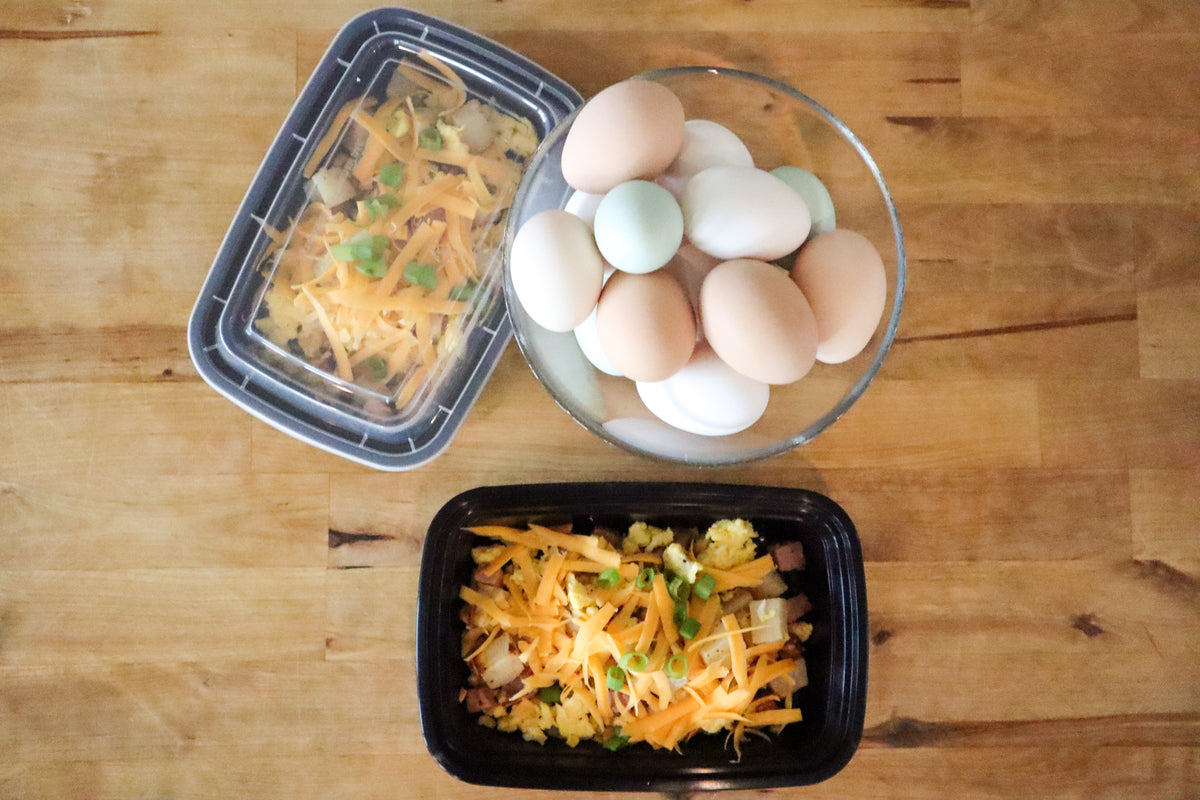 Breakfast Scramble with Ham