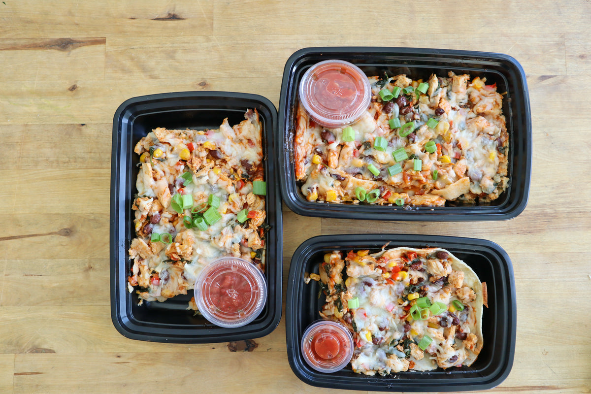 Stacked Chicken Enchiladas