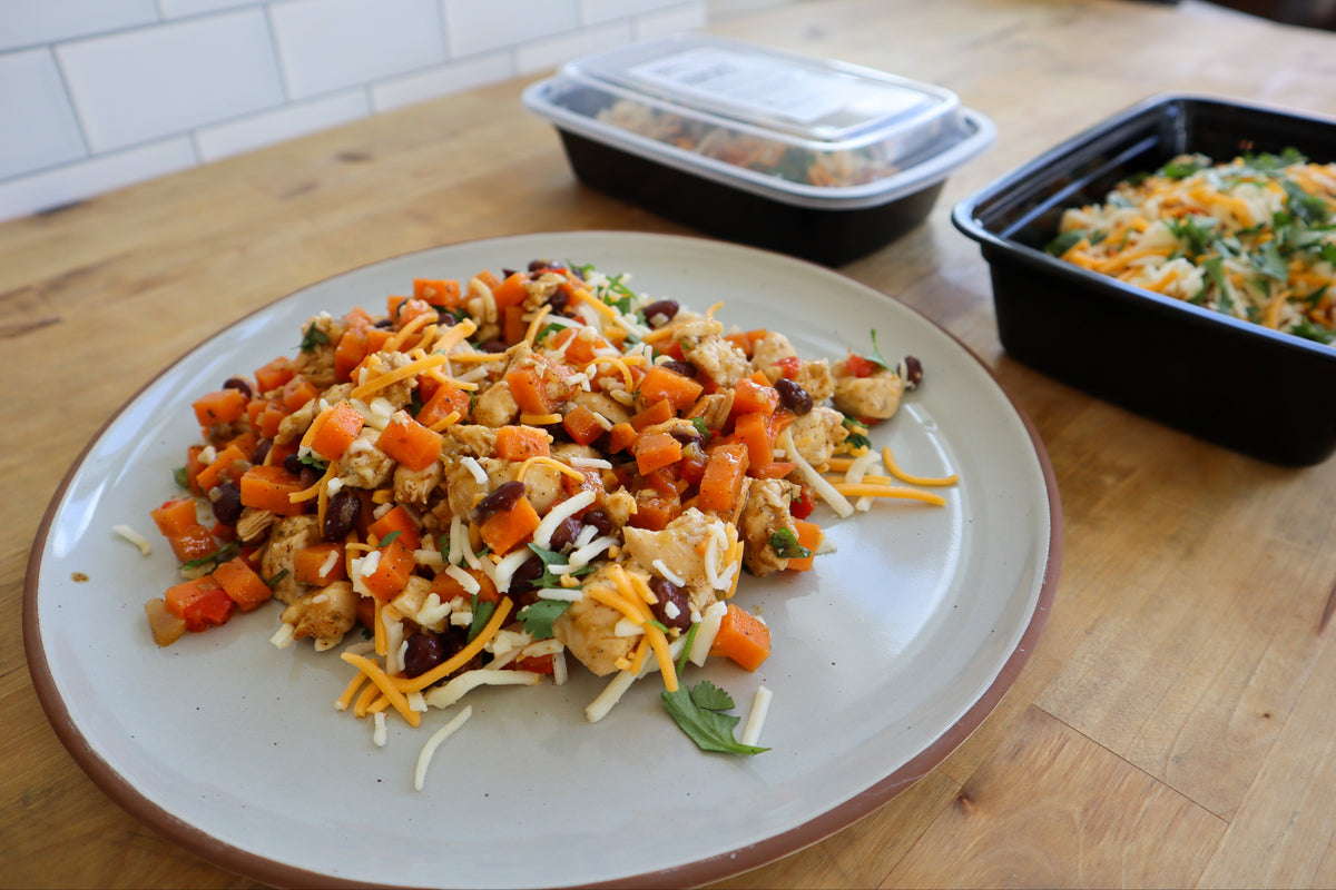 Chicken & Sweet Potato Skillet