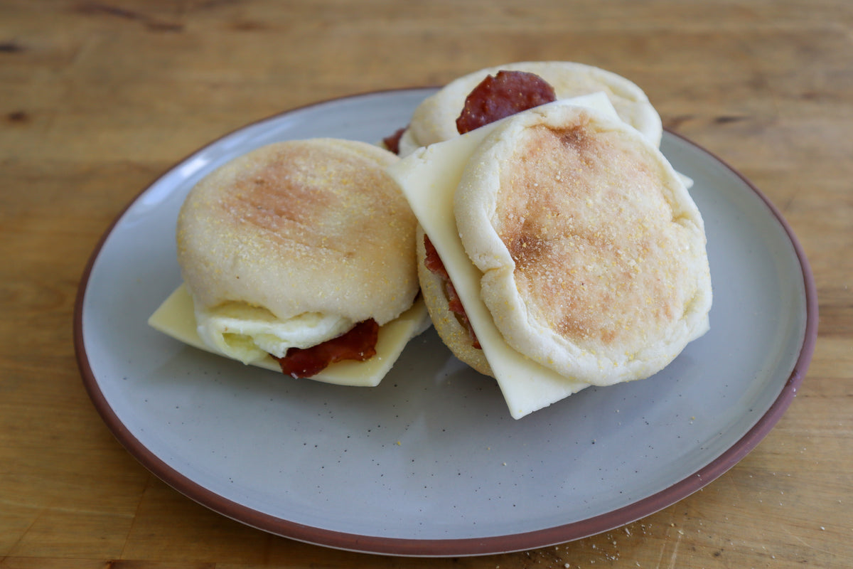 Turkey Bacon Breakfast Sandwich