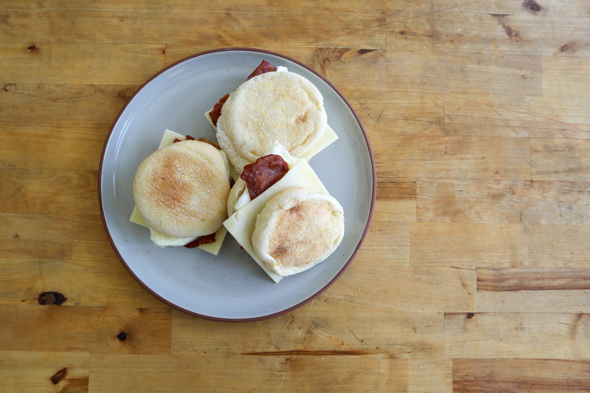 Turkey Bacon Breakfast Sandwich